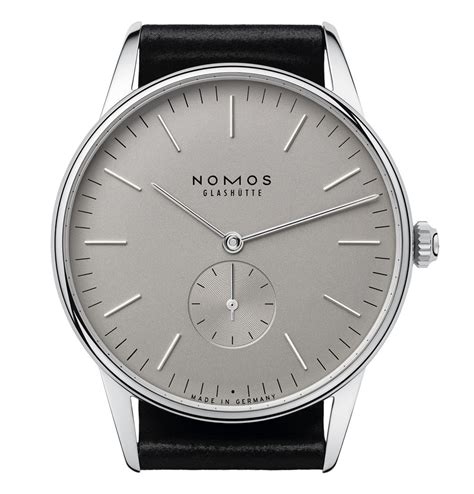 nomos glashütte orion 38 grau